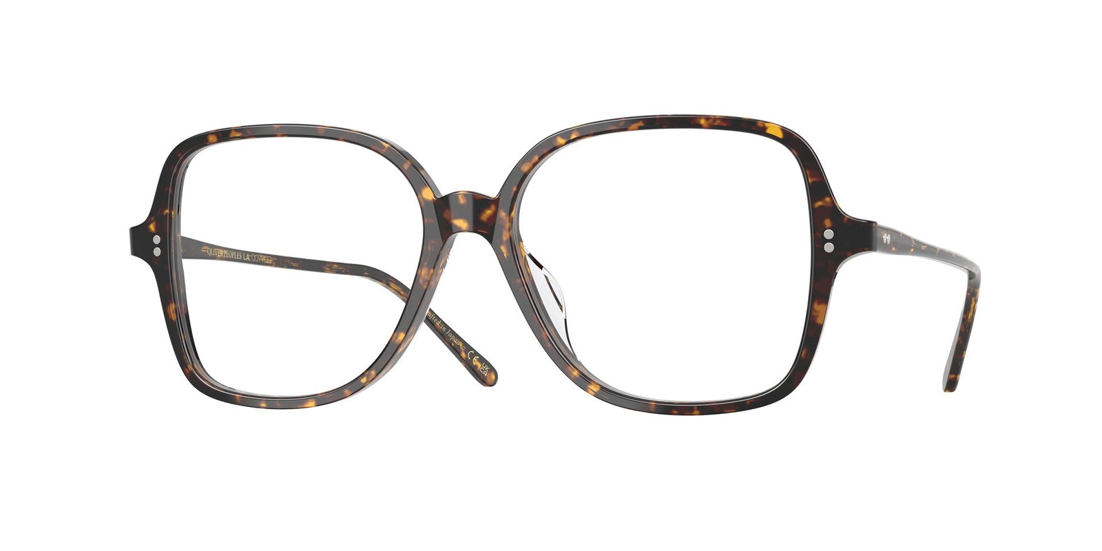 Das Bild zeigt die Oliver Peoples Fassung OV5567U 1741 in Atago Tortoise., Zubehor, Brillen